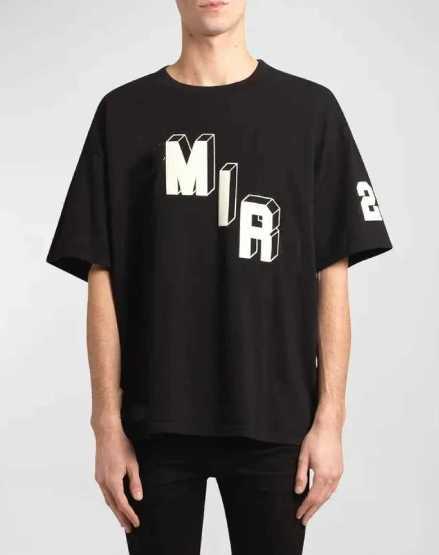 Men's T-Shirts block diagram printing short sleeved mens T-shirt loose casual high street mens fashion trend H25211