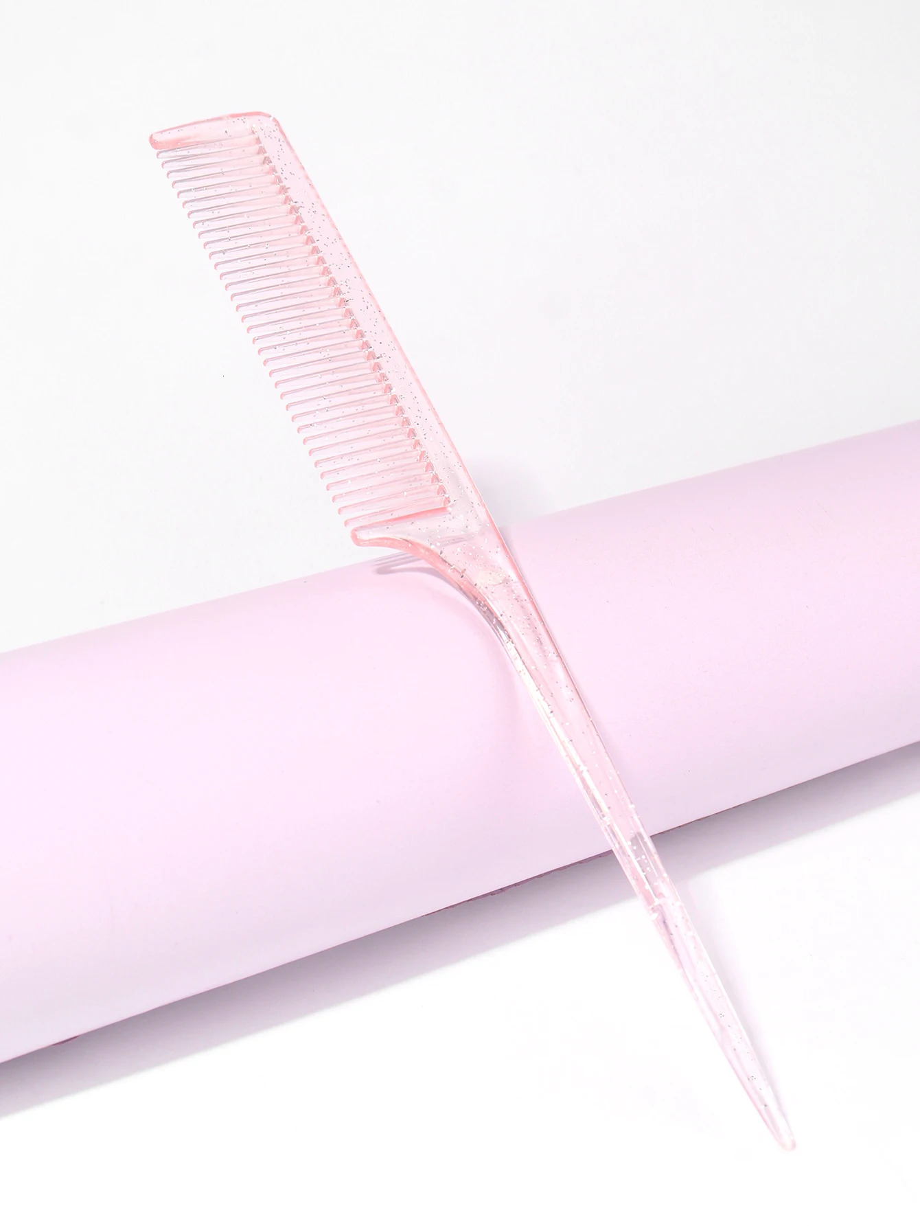 4pcs1pcs crystal double-sided edge control hair comb hairstyle hair brush accessories brush comb Special for real hair wigs 250113
