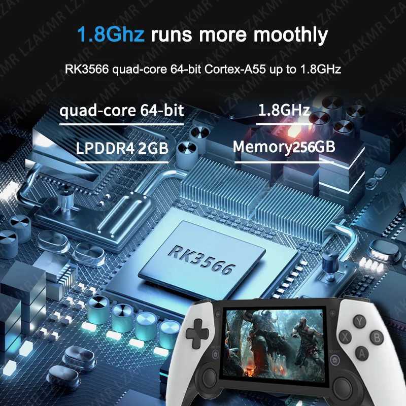 M25 Handheld Game Player Portable Retro Gaming Console 4.3 Sn 256G 70000+ Games for PSP N64 Play Anytime AnywhereXJ250211