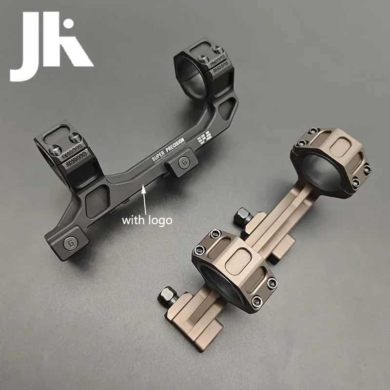 Airsoft Hunting GEISS Metal Cantilever 30mm/25.4mm Dual Scope Ring Optical Scope Mount With Bubble Level Rifle Weapon AccessoryW250211