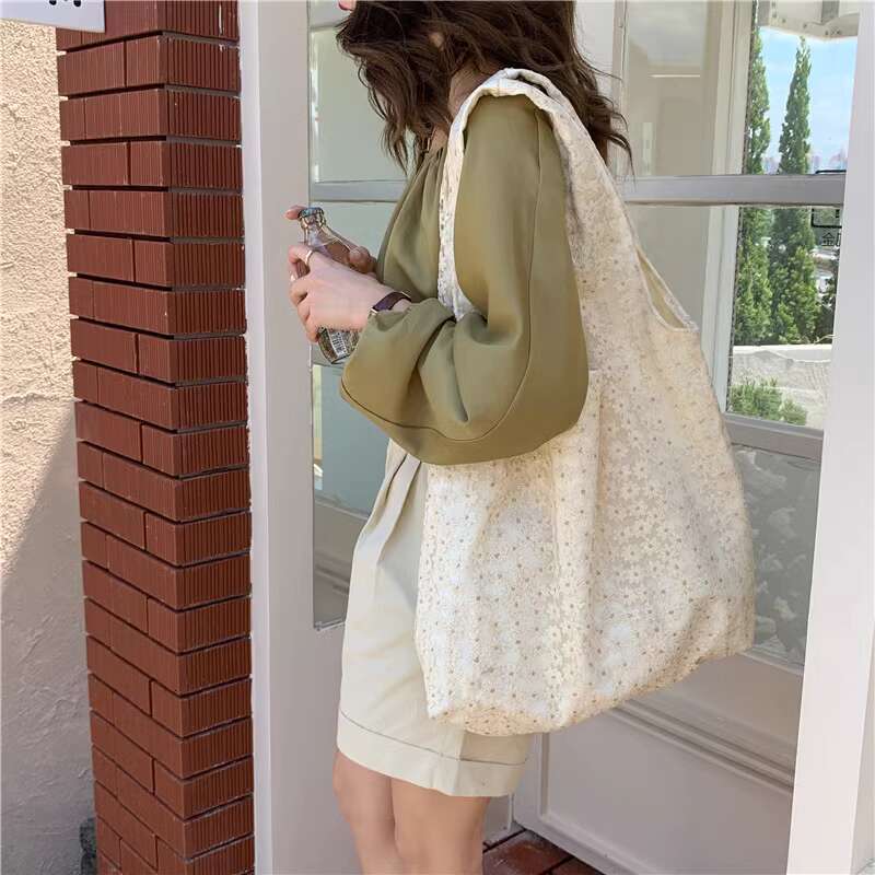 Women's Bags mesh flower shoulder bag Little White Rabbit