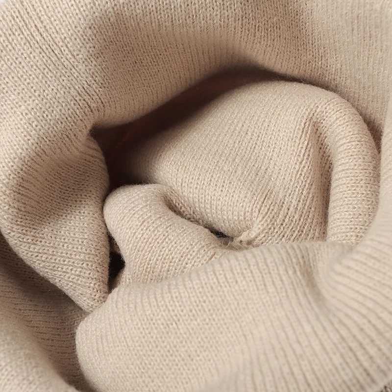 Riding Hat Knit Cuffed Beanie for Men Wen Winter Warm Knitted Beanie Hats for Skiing Outdoor Camping Traveling Cycling Cap X250212