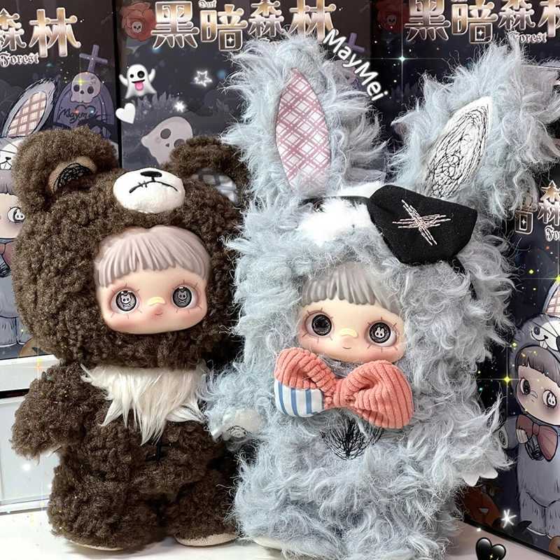 Maymei Blind Box Dark Forest Series Maymei V2 Anime Doll Mystery Box Kaii Ada Bear Action Figure Surprise Bag Pendant Toy GiXJ250212