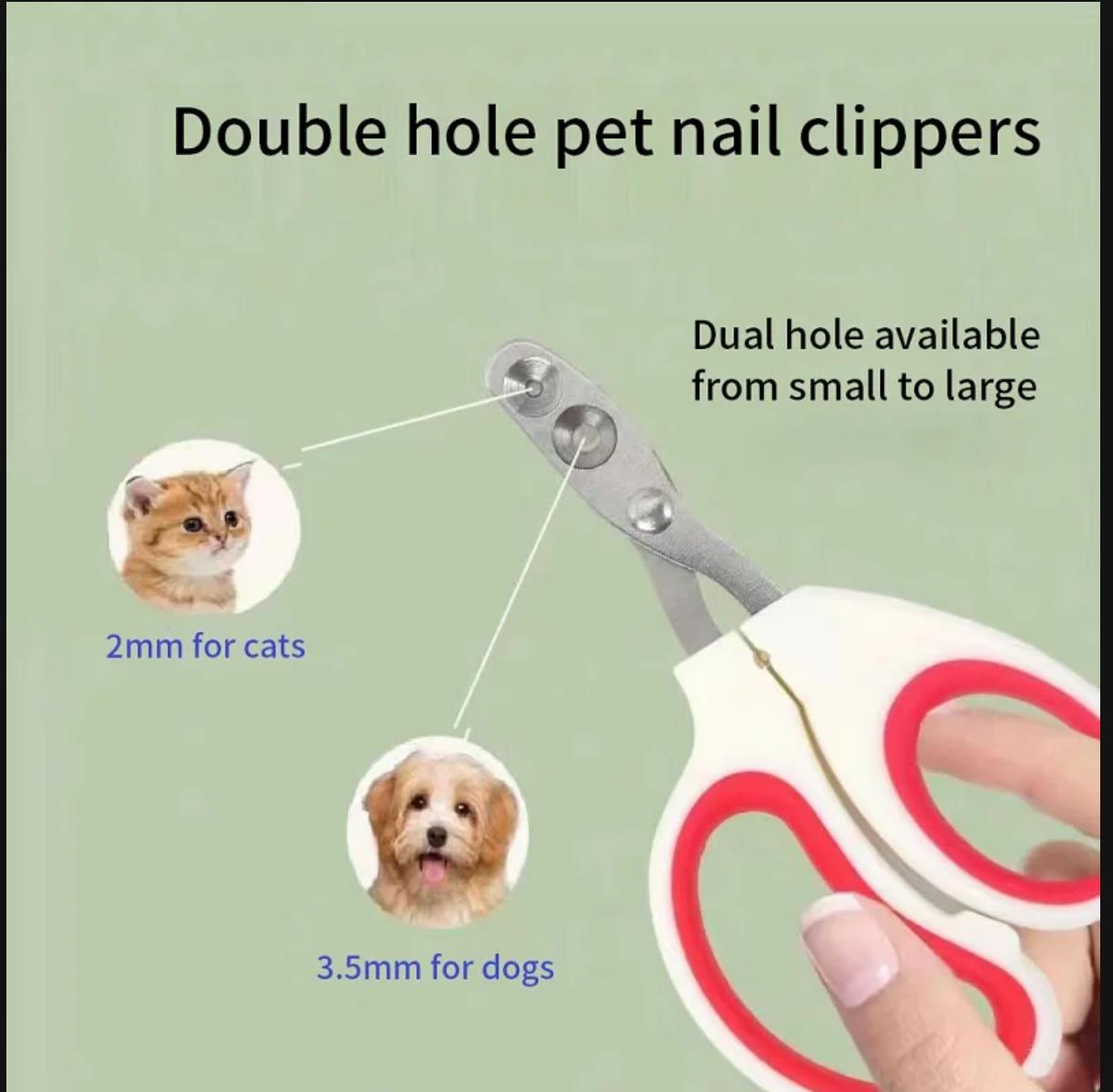 Professional Pet Nail Clipper Claw Grooming Scissors for Small Dogs Cats Accessories