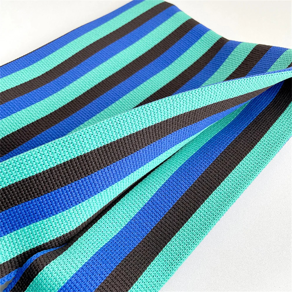 Original Stripes Knitted Bag Student Handbag Casual Shoulder Handbag Women Retro Wrist Bag 250207