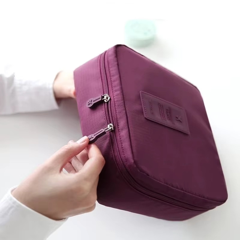 Outdoor Multifunction travel Cosmetic Bag Women Toiletries Organizer Waterproof Female Storage Make up Cases swissmilitary