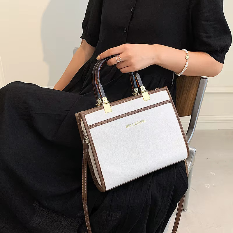 CBAG 2022 Designe Handbags For Korean Style Simple Tote Shoulder Bag High Quality PU Leather Crossbody Bags Women