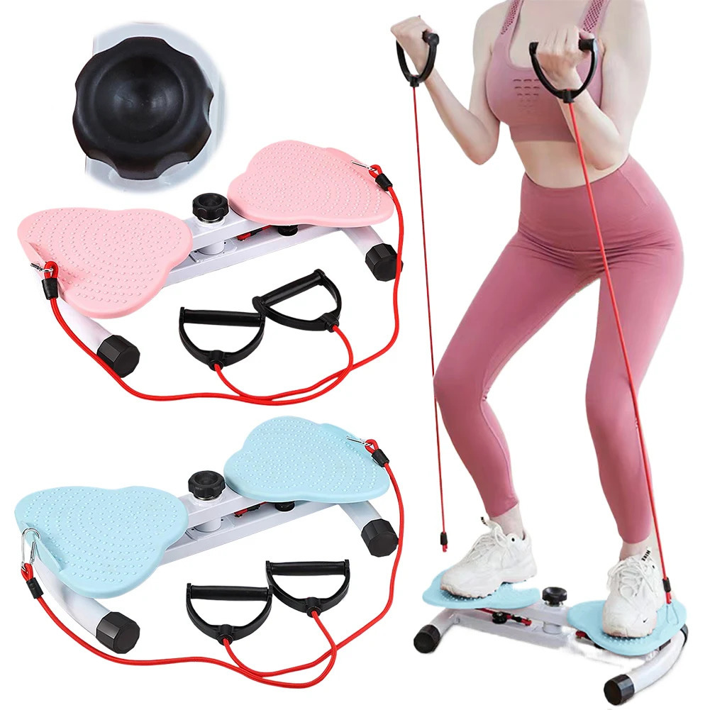 Waist Twisting Fitness Tool Standing Abdomen Exercise Board with Pull Rope Foot Massage Fitness Board Twister Board for Women 250207