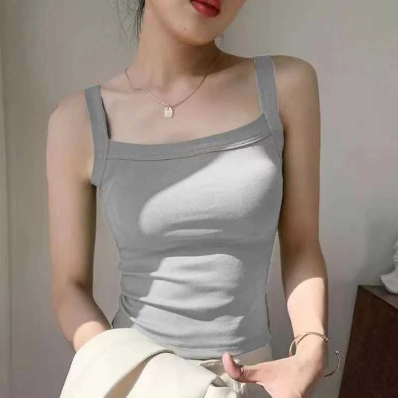 Summer New Suspender Vest For Versatile And Slimming Sports Bra Women Tops Womens Clothing Womens Versatile UnderwearXJ250212