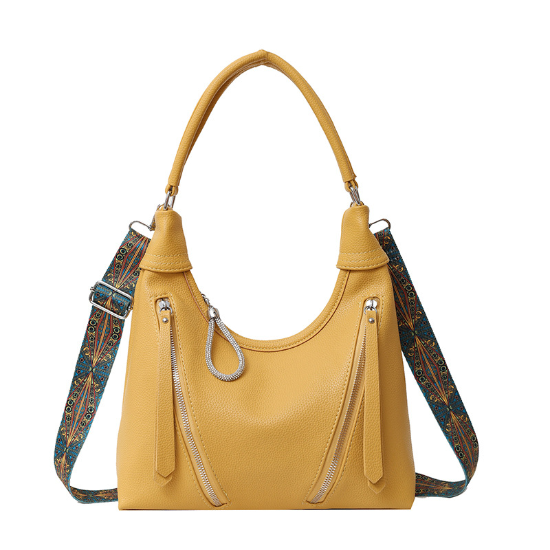 Women's Casual Underarm Bag - Portable Shoulder Messenger Tote with Fashion Design