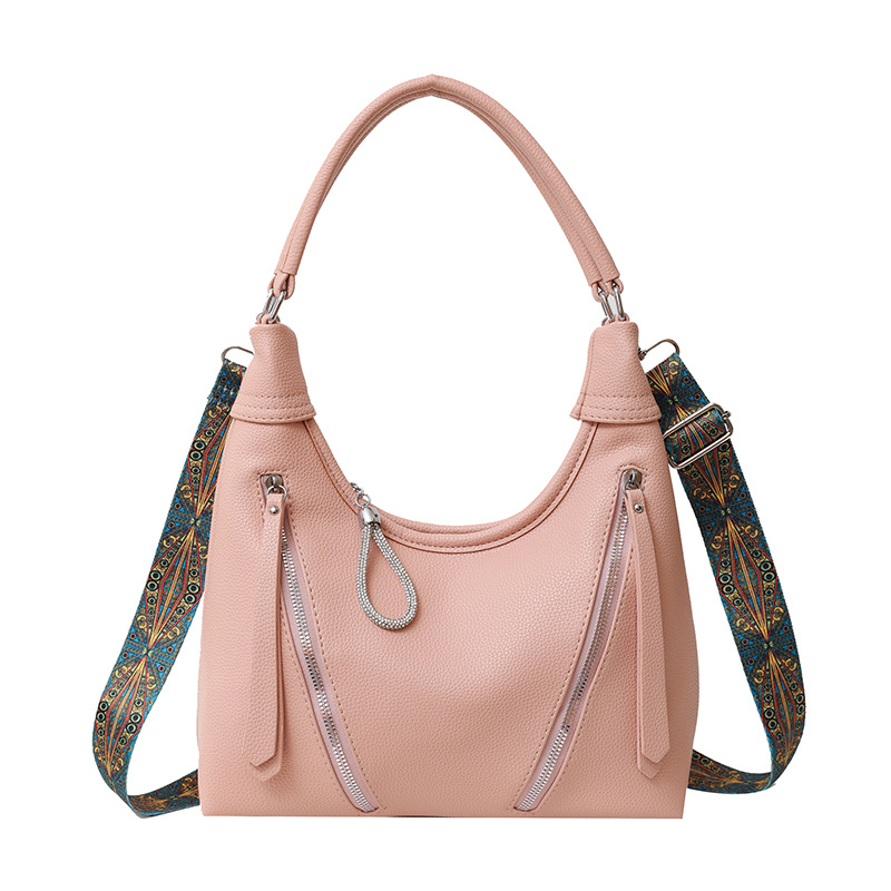 Women's Casual Underarm Bag - Portable Shoulder Messenger Tote with Fashion Design