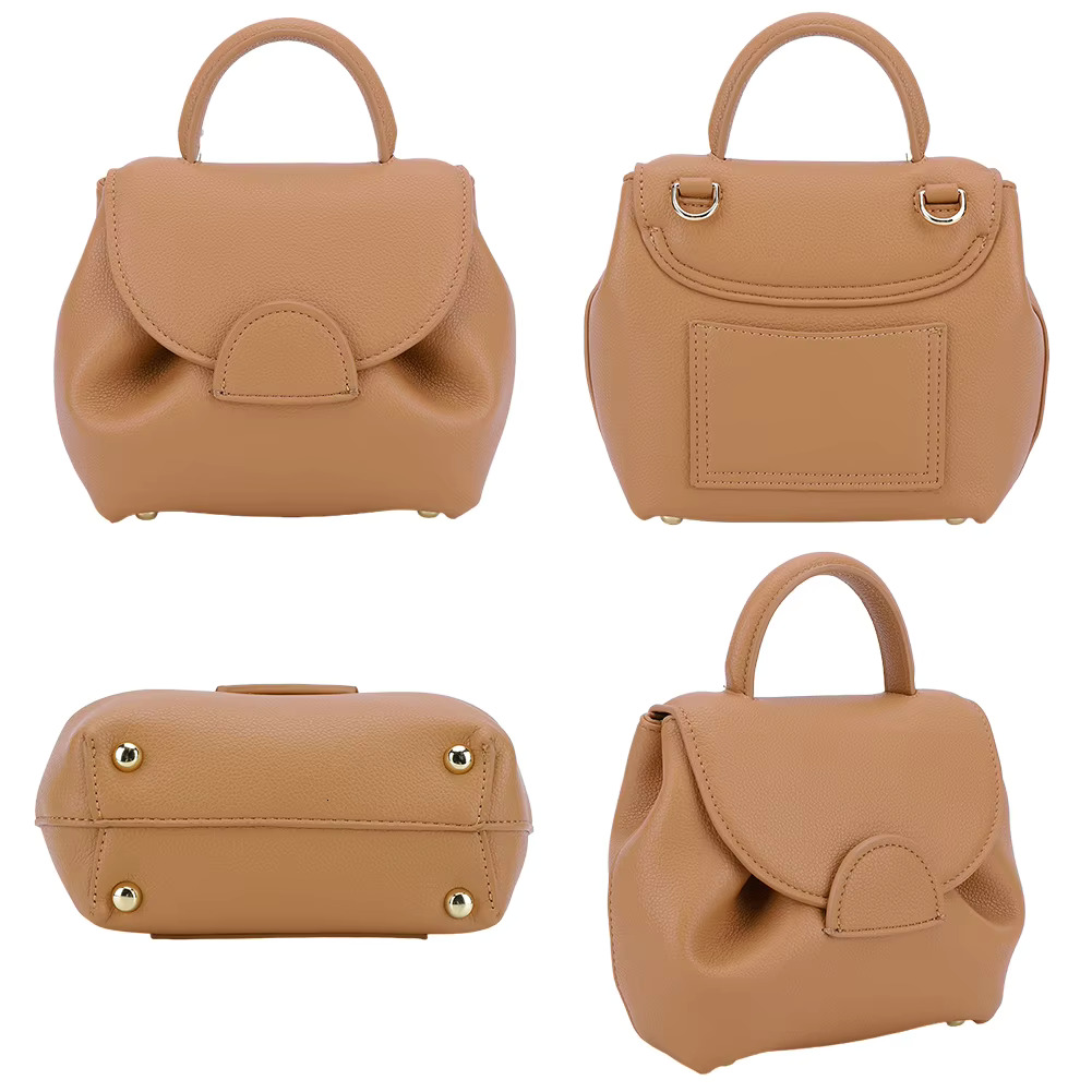 Elegant Shoulder Bags For Women Fashion PU Leather Crossbody Messenger Bag Ladies Chic Clutch Purse Top Handle Handbags