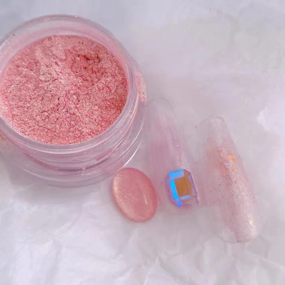 High Quality Natural Pink Diamond Mica Powder Pigments Cosmetic Grade for Nail Polish Eyes Lip Resin Soap Making Epoxy Resin Dye 250208