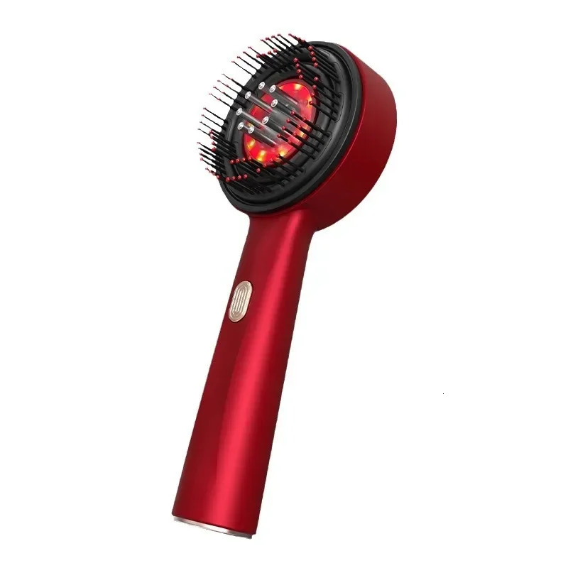 Electric Microcurrent Massage Comb Portable Hair Follicles Comb Scalp Oil Applicator Head Massager Hair Growth Anti Loss Care 250221