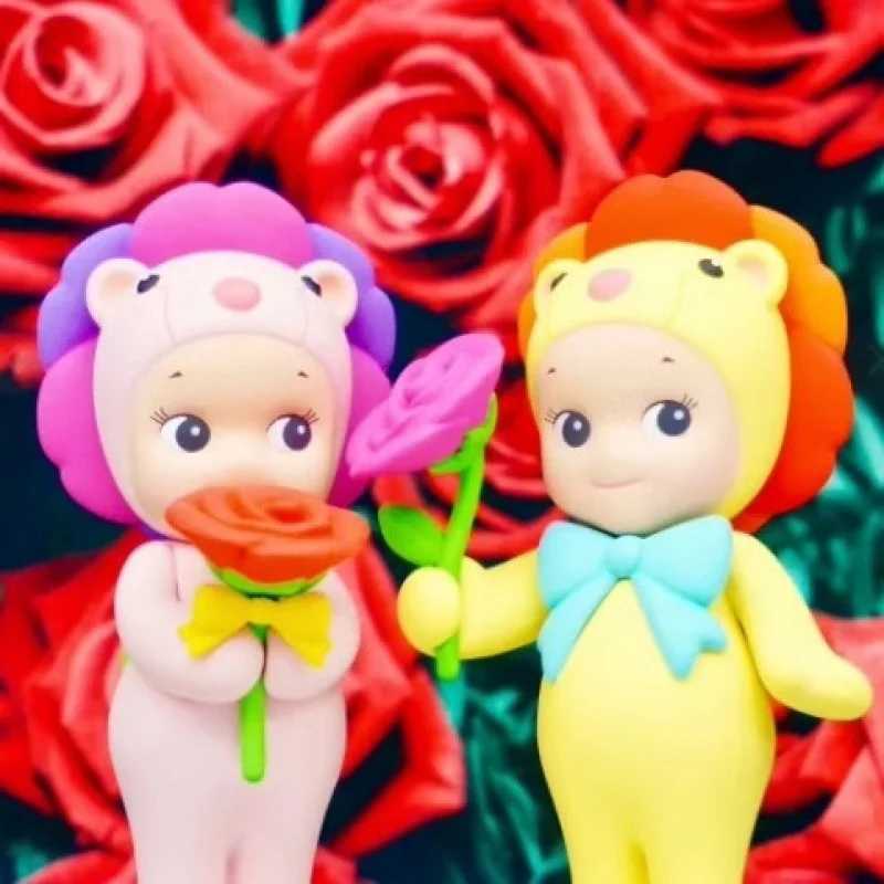 Hot Blind Box Flower Series Kids Toys Angel Girls Can House Series Figurines Tren Toys Car Decorations GiftsXJ250212