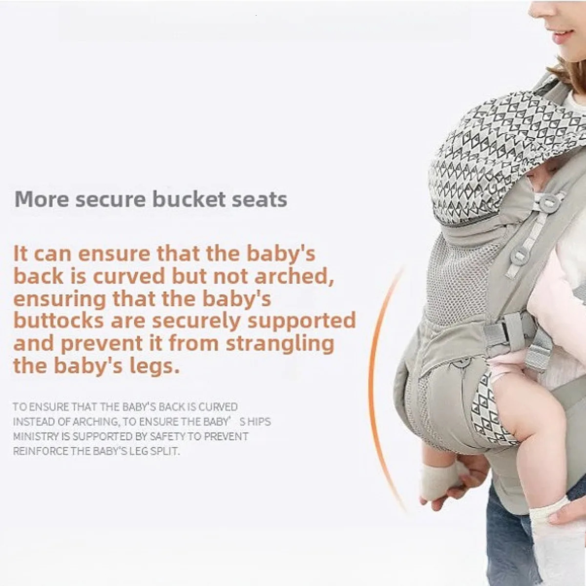 Baby Bags Baby Strap Front Facing Multi-functional Babies Sling Kangaroo Bag Breathable s Wrap Blet for born 250211