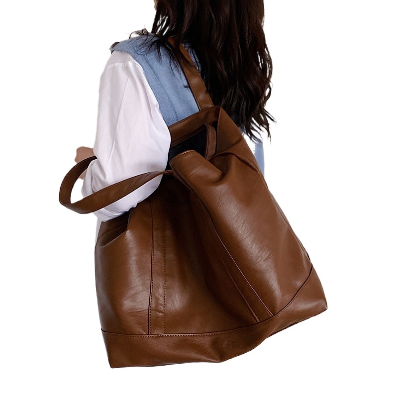 Simple Large Capacity Handbag Fashion Female Summer New Trendy High-Quality Western Style Shoulder Bag Net Red Tote Bags