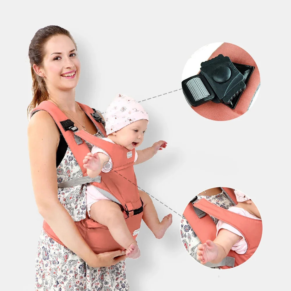 Baby Ergonomic Infant Multifunctional Waist Stool born To Toddler Multi-use Before and After Kangaroo Bag Accessories 250211