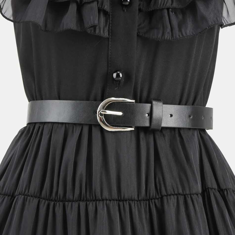 Girls Witch Cosplay Costume Kids Dark Theme Par Gown Halloween Gothic Girls Adams Black Dress Layered Tulle Princess ClothesXJ250117