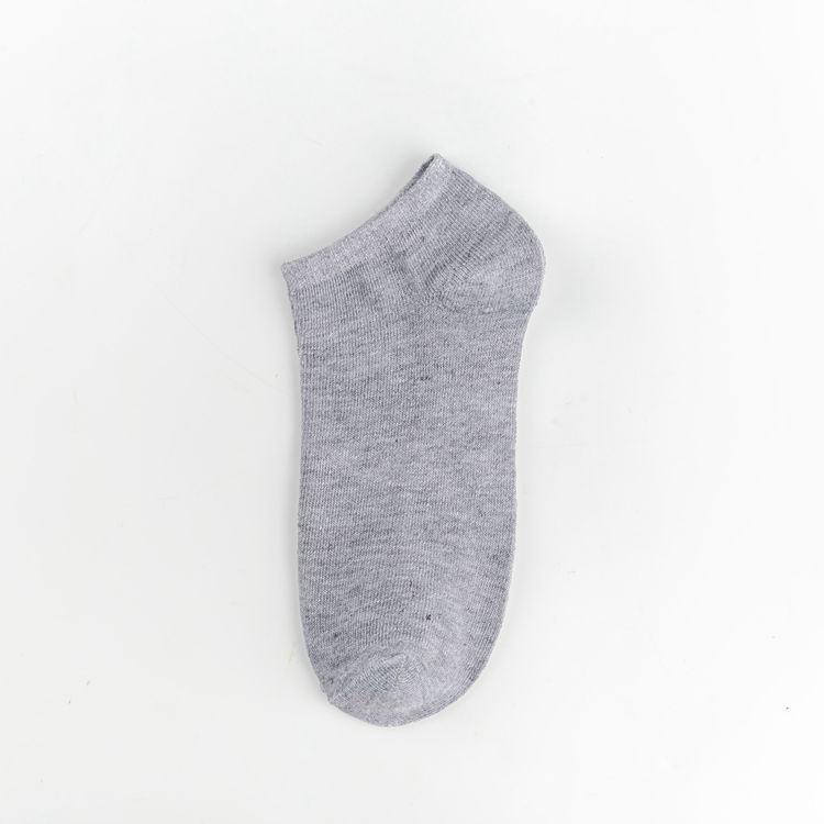 Short socks men's summer pure cotton black invisible boat socks deodorant absorption sweat summer sports white thin ins tide