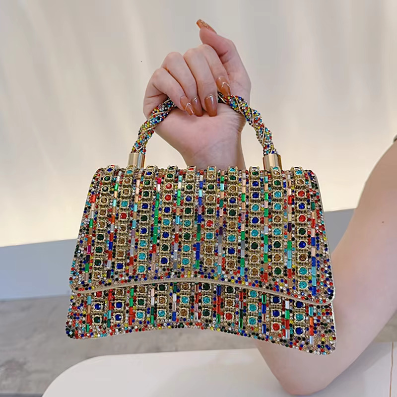 Dazzg High-End Custom-Made Evening Niche Design Small Square Bag, Women's New Fashion Single Shoulder Crossbody Bag
