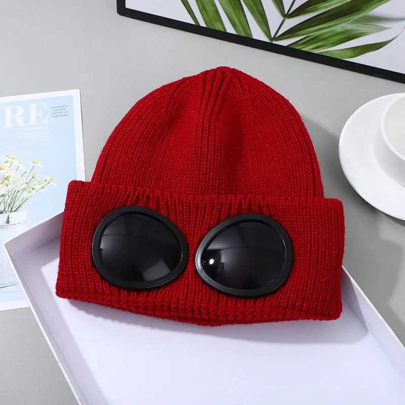 Warm ski mask hat warm mens winter windproof hat knitted beans outdoor ear protection sports cold hat Galos X250212