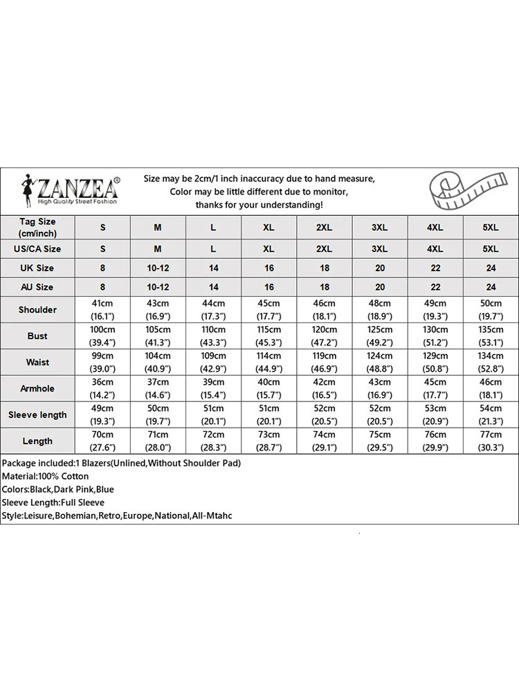 ZANZEA Autumn Women Blazer Bohemian Floral Printed Thin Coats Casual Lapel Neck Long Sleeve Suits Outwear Woman Jackets Oversize 250206