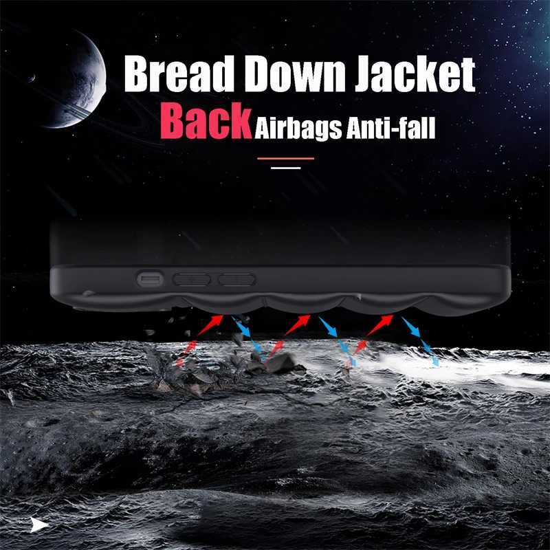 Fashion Brand Down Jacket Phone Case For iPhone 15 14 Pro 13 12 11 Pro Max X XR XS 7 8 Plus Soft Silicone Shockproof Back Cover Z250211