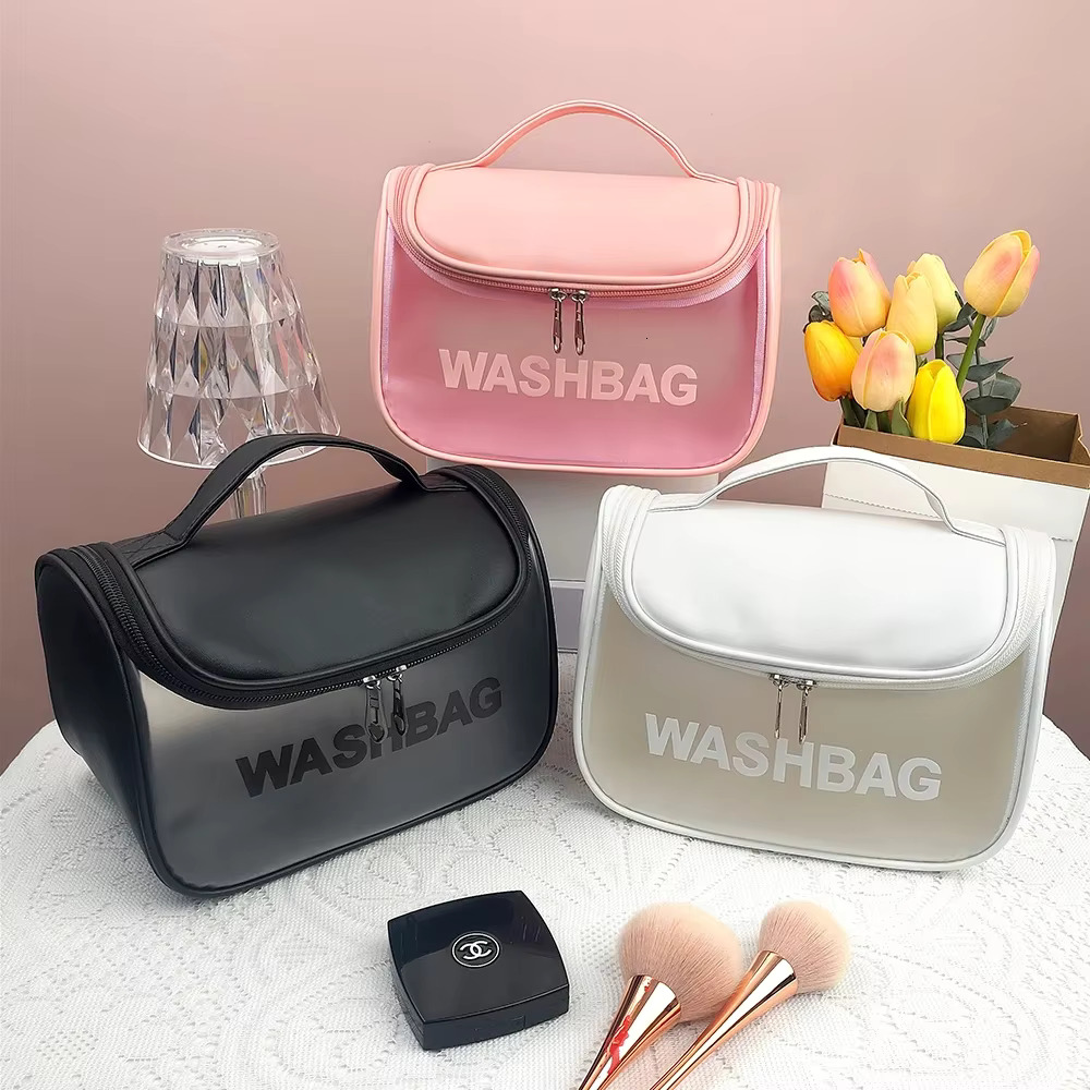 Women Makeup Bags Travel Cosmetic Toiletries Organizer Waterproof Storage Neceser Hanging Bathroom Wash Bag High Quality swissmilitary