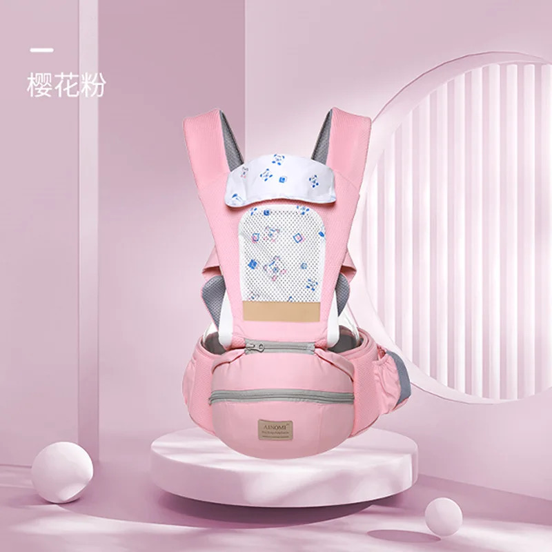Ainomi Ergonomic Baby Infant Baby Hipseat 3 In 1 Front Facing Ergonomic Kangaroo Baby Wrap Sling waist stool 250211