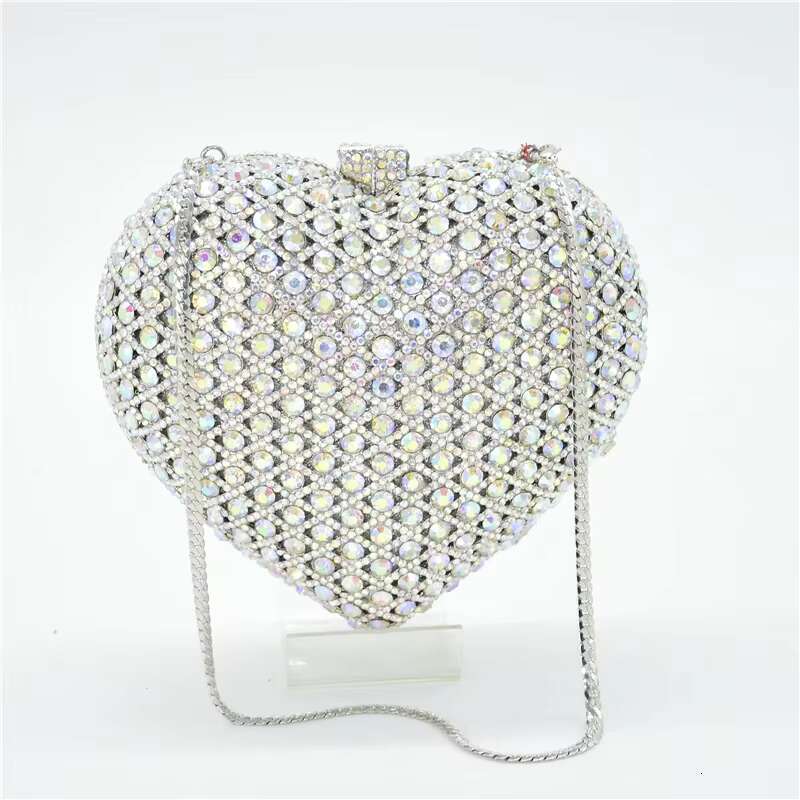 New High Quality Bridal Wedding Purse Fashion Women Evening Party Big Dias Elegant Purses Designer Bags