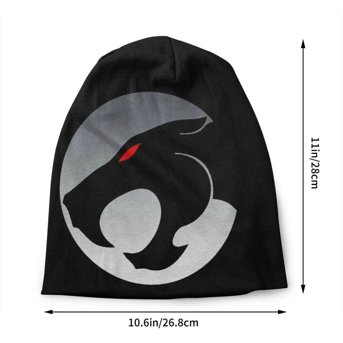 Thundercats Hat Knitted Hat Mens Warm Cool Unisex Winter Warm Sklies Beanies Hat X250212