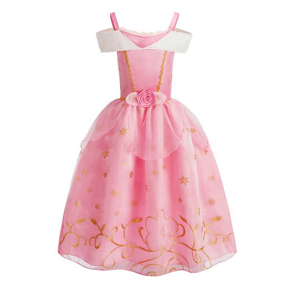 Kids Princess Vestidos Little Girls Birthday Clothing Children Arlo Bell Rapunzel Par Halloween Dress Up Kids Cosplay DressesXJ250117