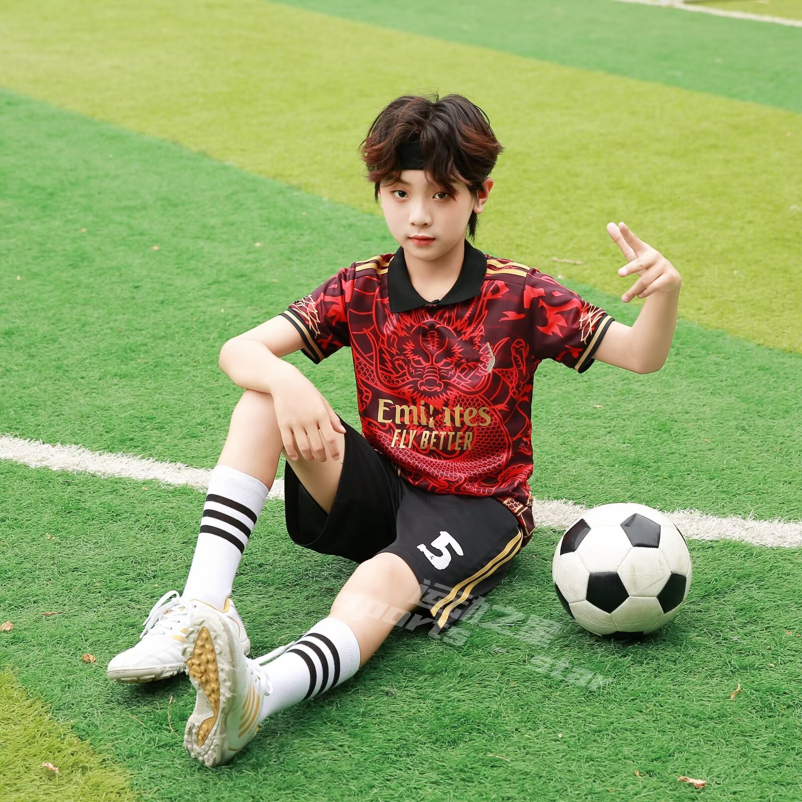 Football Training BELGHAM Fan Jersey Children's Suit Men's Team Uniform Breathable Football Sports