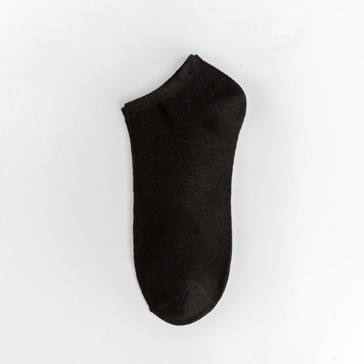 Short socks men's summer pure cotton black invisible boat socks deodorant absorption sweat summer sports white thin ins tide