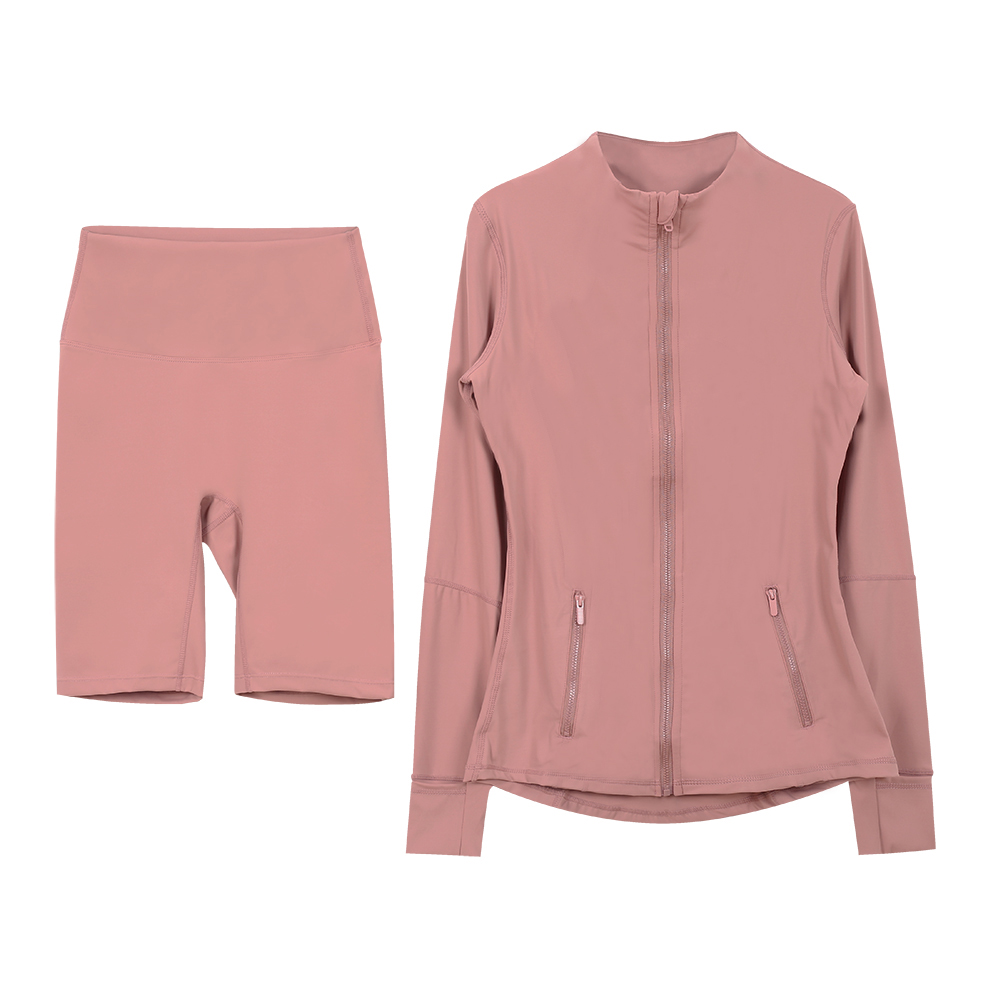 2pcs designer yoga set gym set and leggings womens define workout sport coat fiess jacket sports quick dry activewear top solid zip up sweatshirt spor