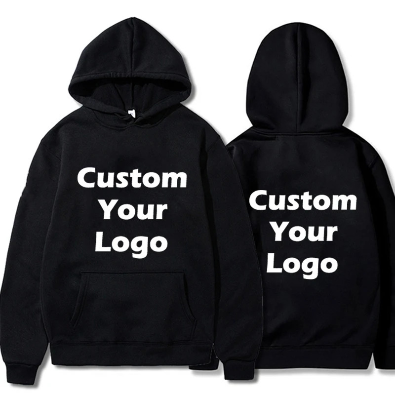 Custom Loose Hoodies n Men Women Casual Hoody Own Pullover Clothing DIY Picture Text Gothic High Street Sweatshirt 250121