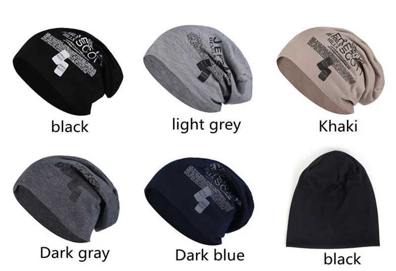 OKKDEY Hats for Men Sklcap Men Beanie Hat Unisex Warm Ladies Autumn Winter Caps Outdoor Fashion Hip-hop Beanie Cap For Men X250212