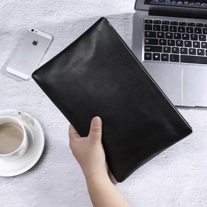 SENOFAN new style Clutches Men Envelope Handbag Genuine Leather Sheepskin Wallet Pouch Clutch Business Phone Bag Male