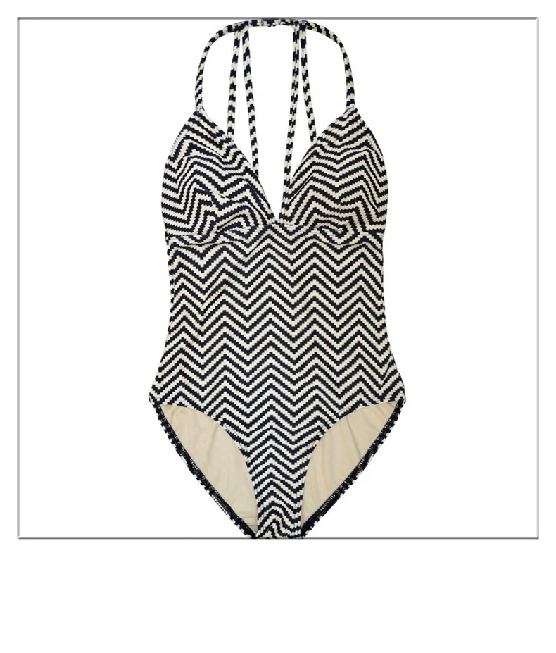 Sexy One Piece Swimsuit Women Swimwear Print Bodysuit Crochet Bandage Cut Out Beach Wear Bathing Suit Monokini Swimsuit XL 250210