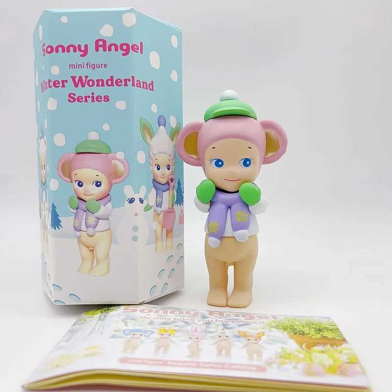 New Hot Blind Box Winter Wonderland Series Mini Anime Figures Ornaments Surprise Box Dolls Children Christmas GiftXJ250212