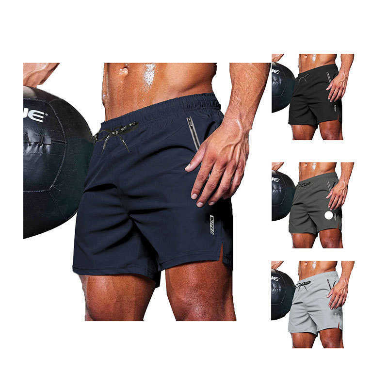 2024 summer new mens shorts European size casual loose sports mens five quarter pants trend W250212