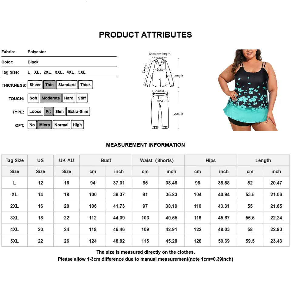 2025 Two Piece Holiday Womens Swimsuit Printed Bikini Plus Size Tankini Set Summer Feminine TopSwim trunks Bather Bathing Suit 250211Z