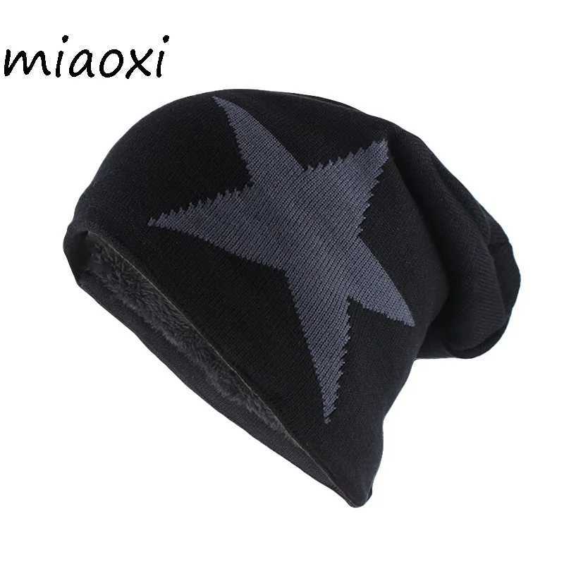 New Winter Warm Hat For Men Wen Knitted Wool Beanies Sklies Lady Brand Gorros Skl Bonnet Men Hats S X250212