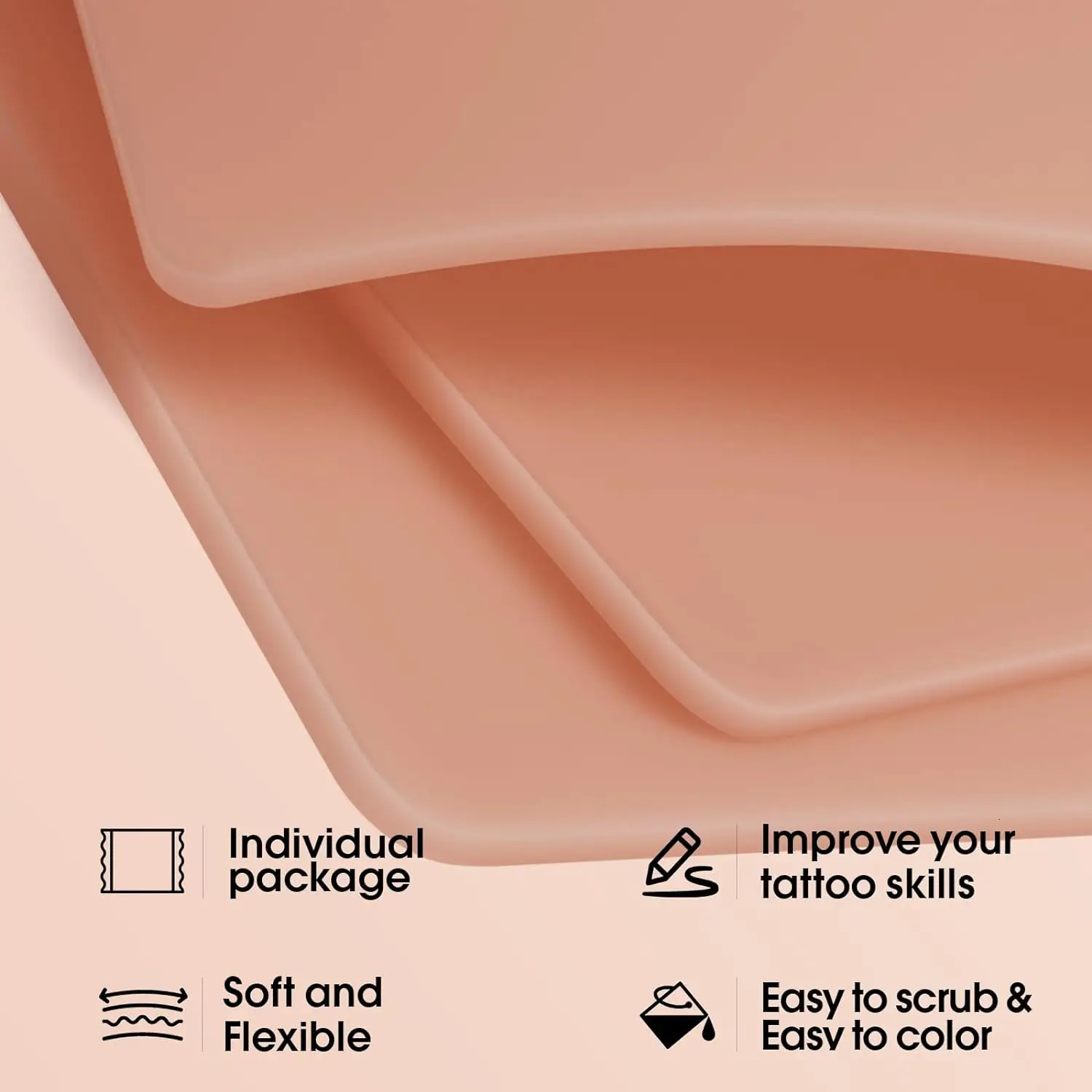 m EZ Tattoo Practice Skin Tattoo Fake Skin A4 20 30cm Silicone Double Sides Thickness Silicone Microblading Eyebrow anent 250214