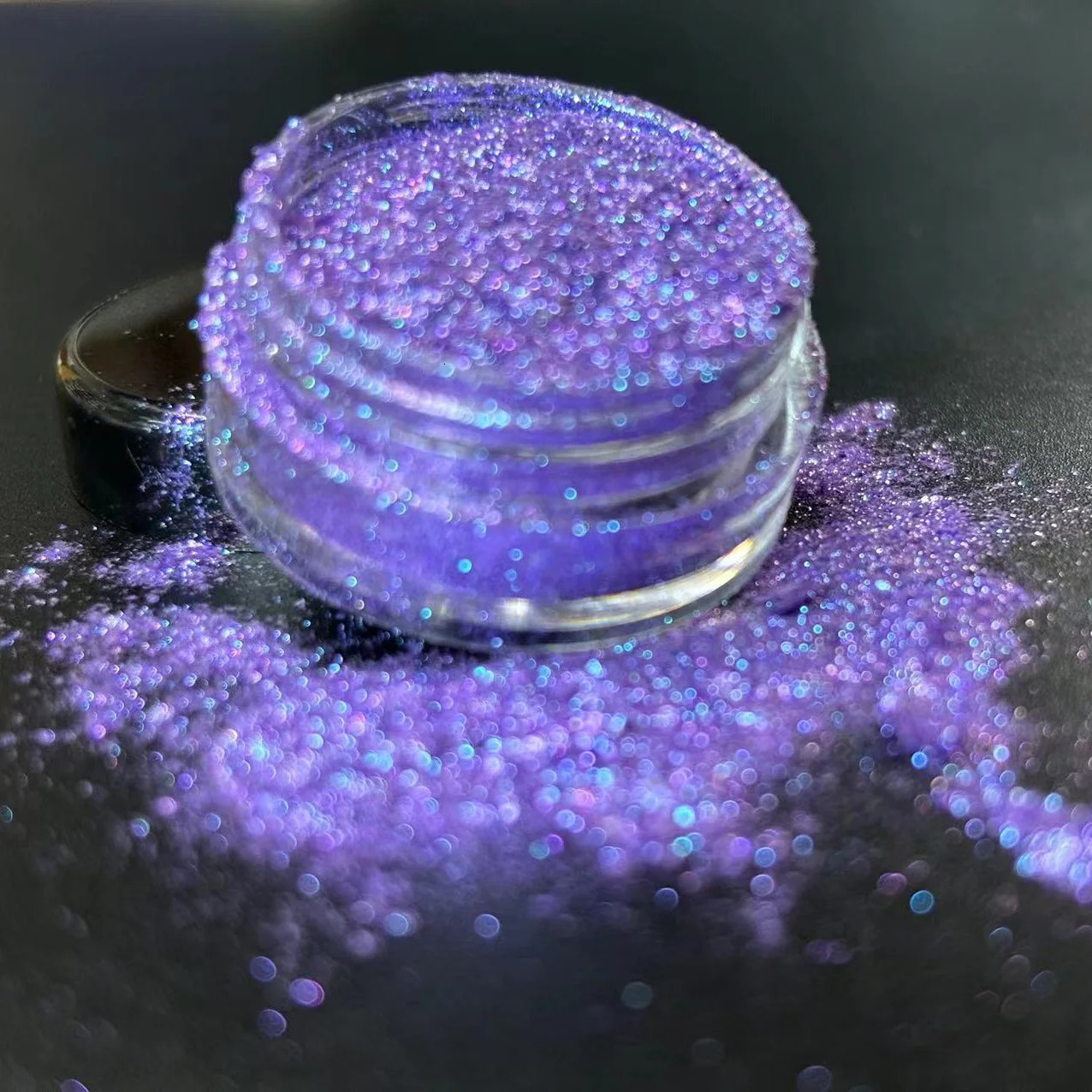 Wholesaler Cruelty Free Iridesecent Purple Violet Pearl Pigments Cosmetic Grade Chameleon Powder for EyeShadow Nail Makeup Face 250208