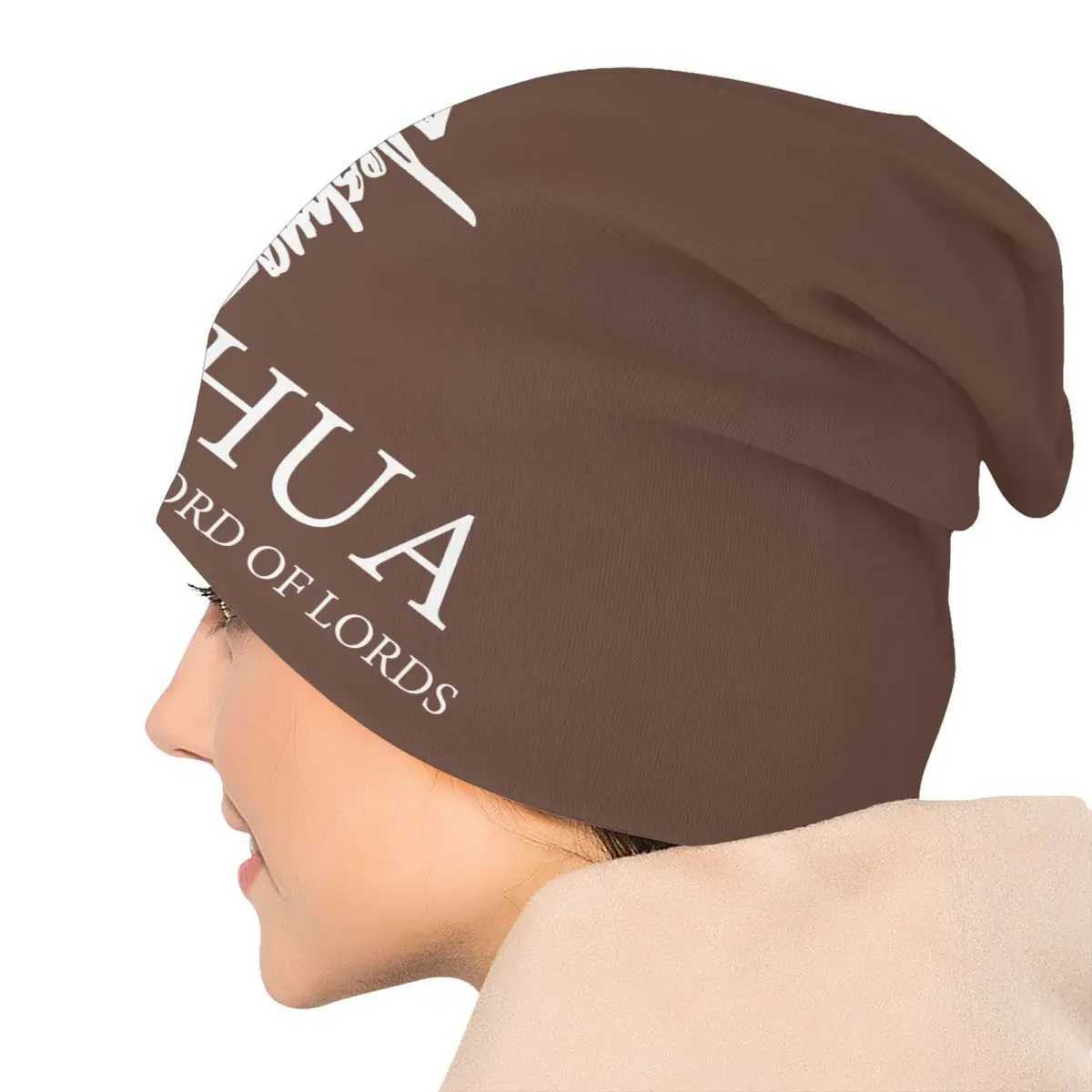 Cust hua Jesus Sklies Beanies Caps Unisex Winter Warm Knit Hat Adt Religion Faith Bonnet Hats Outdoor Ski Cap X250212