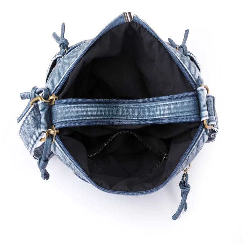 Pu Mailman Bag Retro Versatile Middle-aged Mother Bag Fashionable Large Capacity Single Shoulder Diagonal Cross Bag 250207