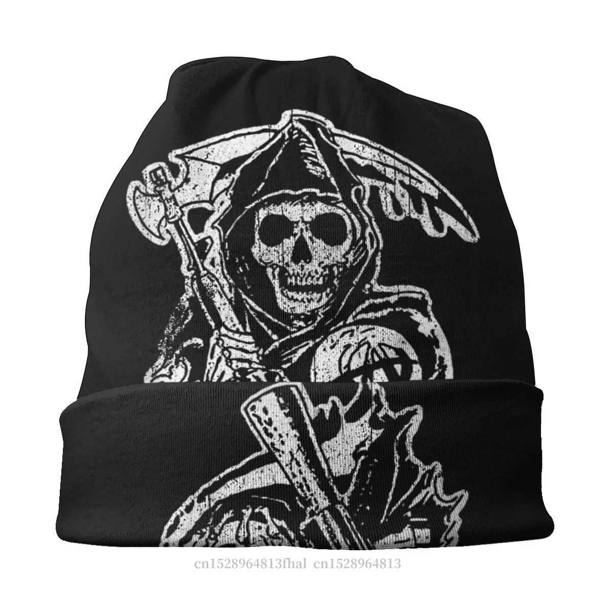 Hat Skl Thin CAPs For Men Wen Sons Of TV Sklies Beanies Ski CAPs Soft Bonnet Hats X250212