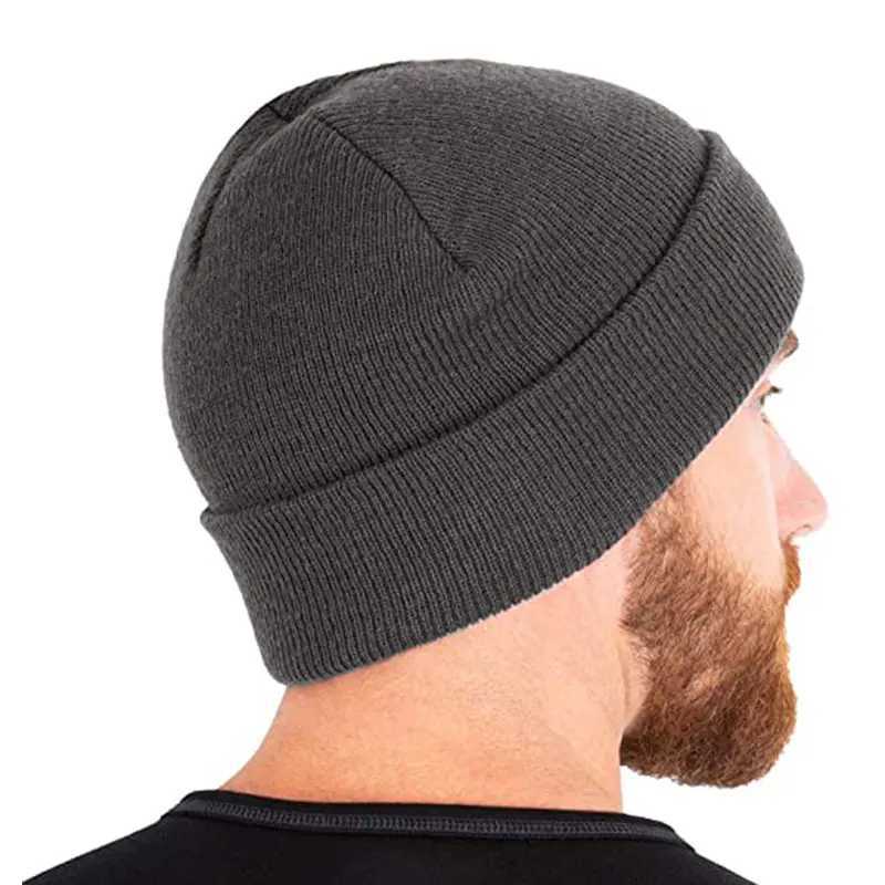Solid Knitted Hat Winter Hats For Men Sklies Beanies Men Wen Cap Autumn Beanie Hat Gorro Warm Skl Bonnet Mens Winter Cap X250212